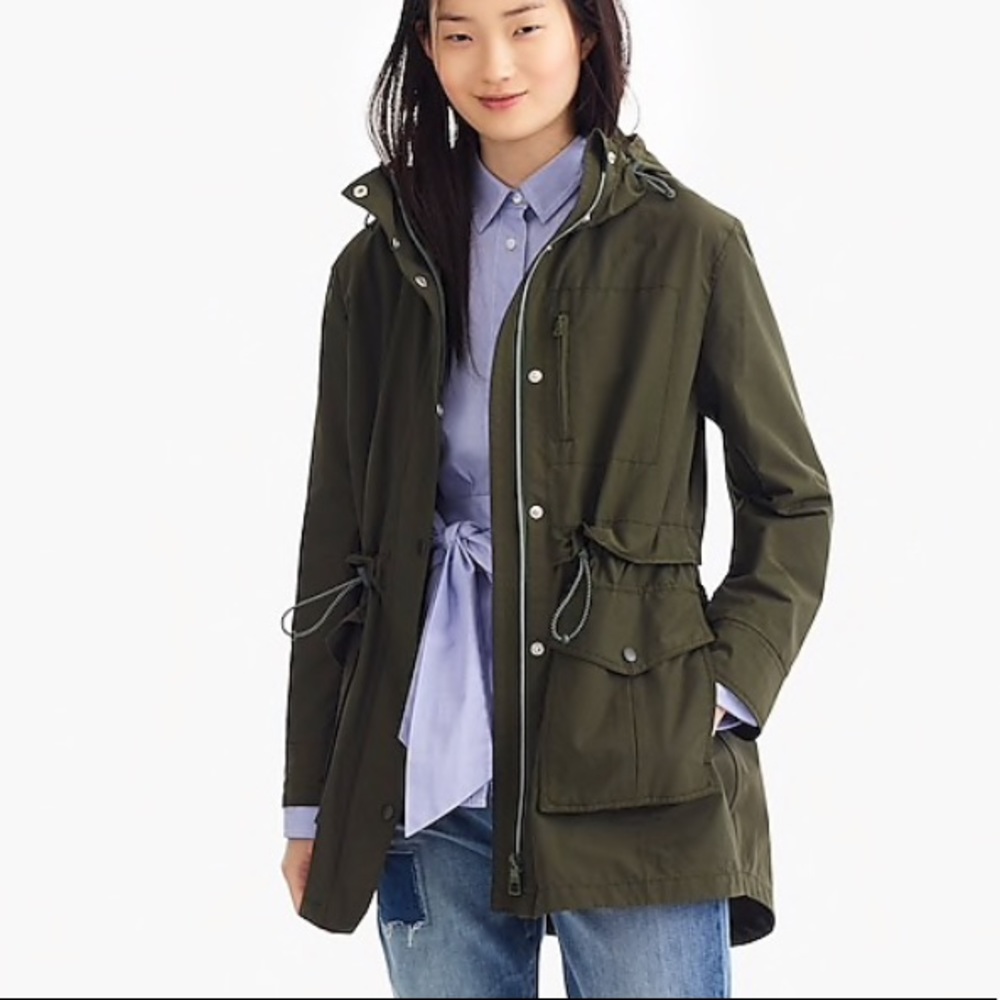 J. Crew Perfect Rain Jacket